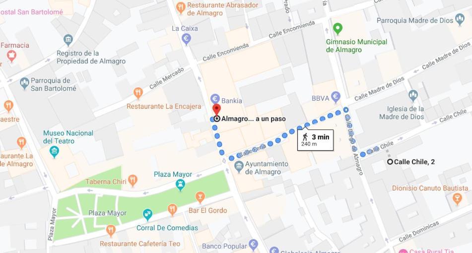 Almagro A Un Paso Lägenhet Exteriör bild